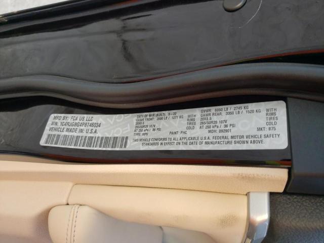 Photo 10 from auction – 2023 JEEP GRAND CHER with VIN 1C4RJGBG4P8746034