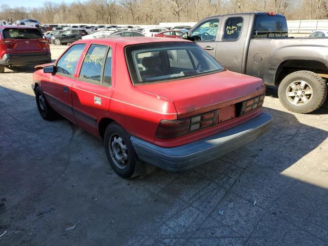 Photo 3 from auction – 1991 DODGE SHADOW AME with VIN 1B3XP28D2MN568077