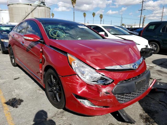HYUNDAI SONATA HYB 2013 with VIN KMHEC4A44DA092943 - Photo from auction