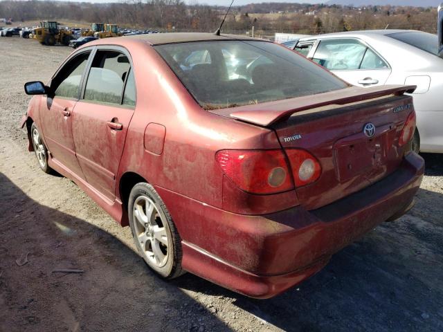 Photo 3 from auction – 2005 TOYOTA COROLLA XR with VIN 2T1BY30EX5C476977