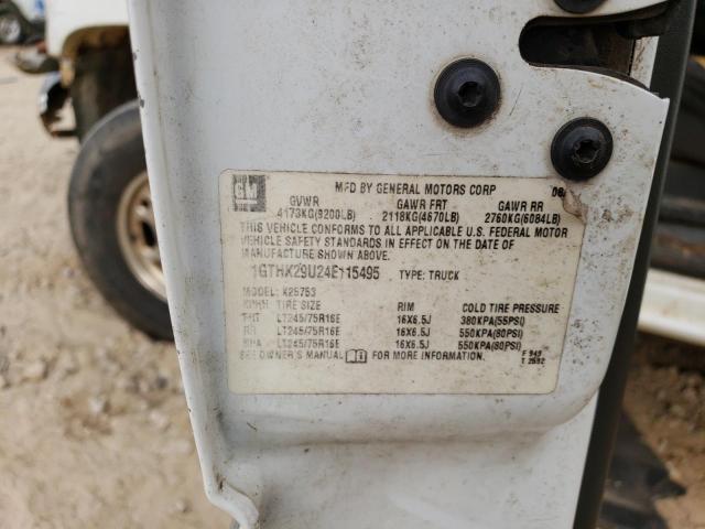 Photo 10 from auction – 2004 GMC SIERRA K25 with VIN 1GTHK29U24E115495