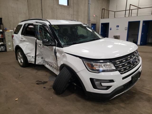 FORD EXPLORER X 2017 with VIN 1FM5K8D80HGC76904 - Photo from auction