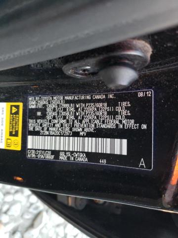 Photo 10 from auction – 2013 LEXUS RX 350 BAS with VIN 2T2BK1BA2DC172973