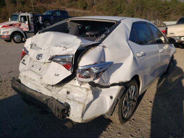 Photo 4 from auction – 2018 TOYOTA COROLLA L with VIN 2T1BURHE0JC120289