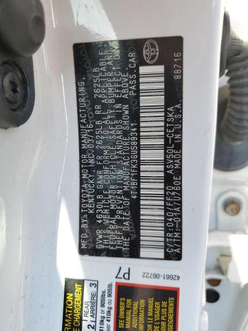 Photo 10 from auction – 2016 TOYOTA CAMRY LE with VIN 4T1BF1FK3GU589341