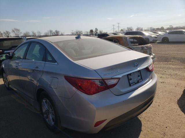 Photo 3 from auction – 2014 HYUNDAI SONATA GLS with VIN 5NPEB4AC0EH846638