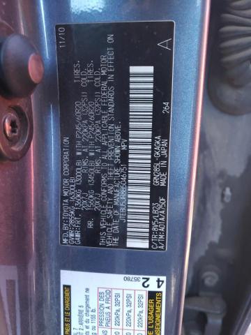Photo 10 from auction – 2011 TOYOTA 4RUNNER SR with VIN JTEBU5JR8B5046751