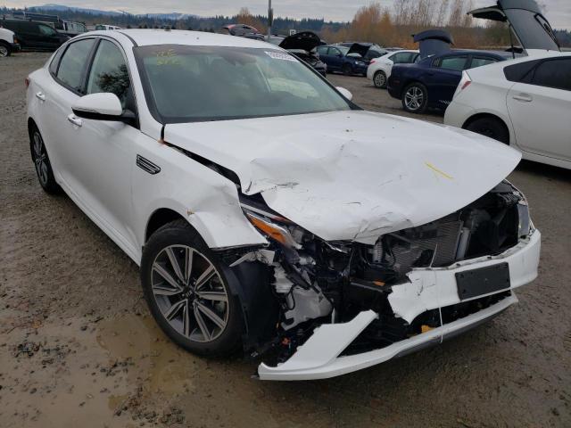 KIA OPTIMA EX 2019 with VIN 5XXGU4L13KG314662 - Photo from auction