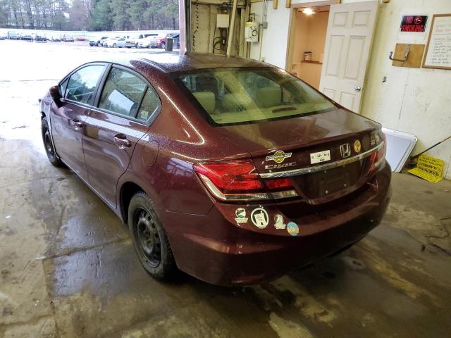 Photo 3 from auction – 2015 HONDA CIVIC LX with VIN 19XFB2F53FE070353