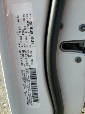 Photo 10 from auction – 2012 DODGE JOURNEY SX with VIN 3C4PDDBG2CT289670
