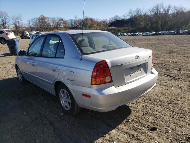 Photo 3 from auction – 2003 HYUNDAI ACCENT with VIN KMHCG45C73U486995