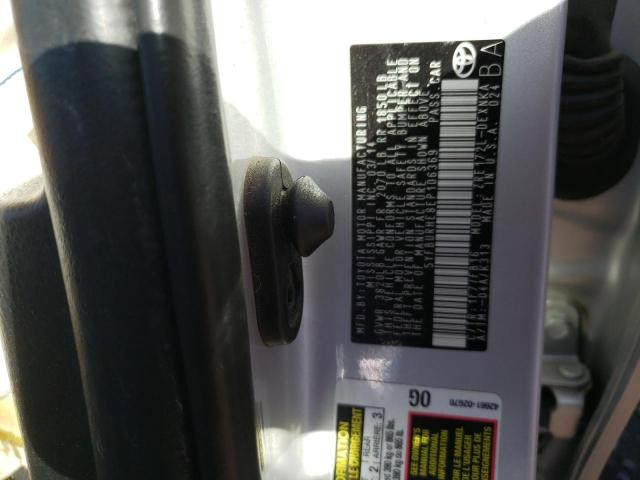 Photo 10 from auction – 2014 TOYOTA COROLLA L with VIN 5YFBURHE8EP106369