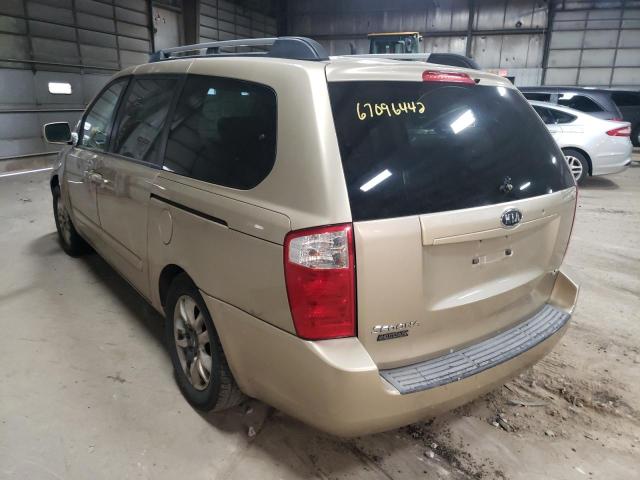 Photo 3 from auction – 2008 KIA SEDONA EX with VIN KNDMB233086254720