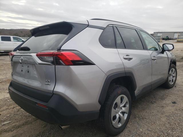 Photo 4 from auction – 2021 TOYOTA RAV4 LE with VIN 2T3G1RFV6MC242443