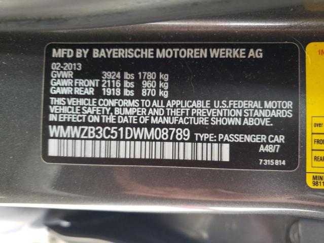 Photo 10 from auction – 2013 MINI COOPER COU with VIN WMWZB3C51DWM08789