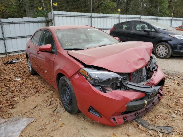 TOYOTA COROLLA L 2018 with VIN 5YFBURHE9JP818903 - Photo from auction