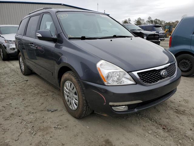 KIA SEDONA LX 2014 with VIN KNDMG4C73E6551847 - Photo from auction