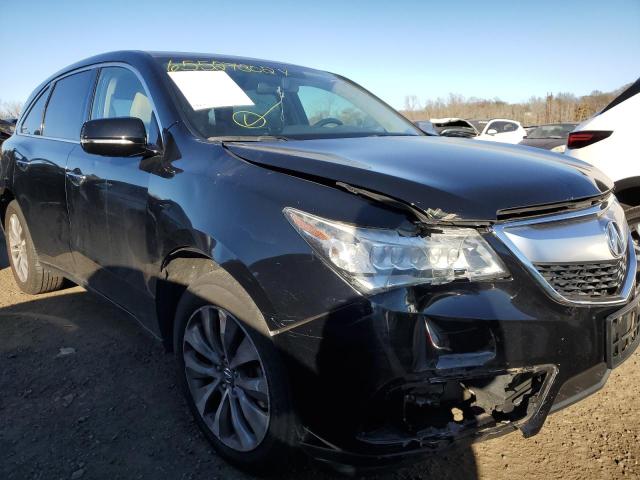Photo 9 from auction – 2015 ACURA MDX TECHNO with VIN 5FRYD4H40FB014270