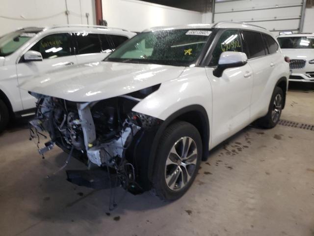 Photo 2 from auction – 2020 TOYOTA HIGHLANDER with VIN 5TDHZRBH2LS514434