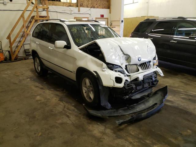 BMW X5 4.4I 2004 with VIN 5UXFB53574LV01043 - Photo from auction