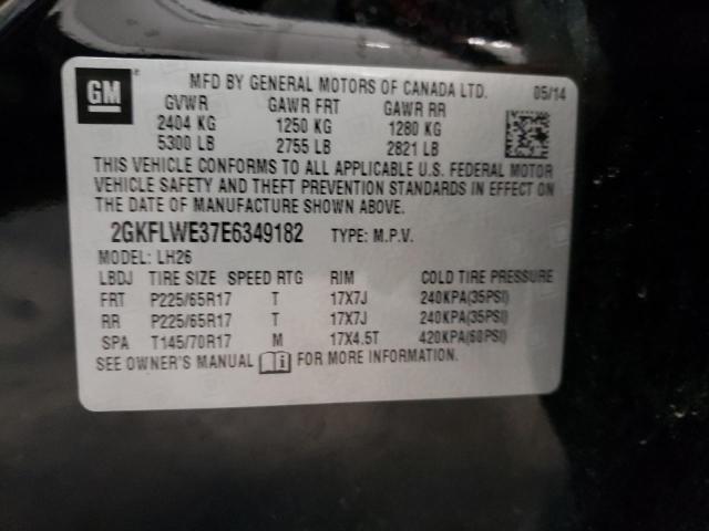 Photo 10 from auction – 2014 GMC TERRAIN SL with VIN 2GKFLWE37E6349182