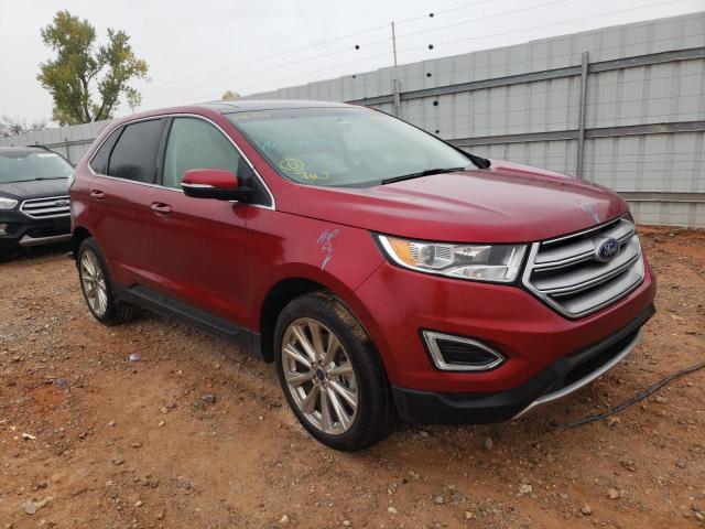 FORD EDGE TITAN 2017 con VIN 2FMPK3K83HBB46329 - Foto de la subasta