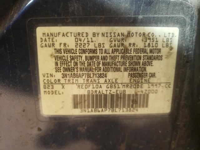 Photo 10 from auction – 2011 NISSAN SENTRA 2.0 with VIN 3N1AB6AP7BL713824