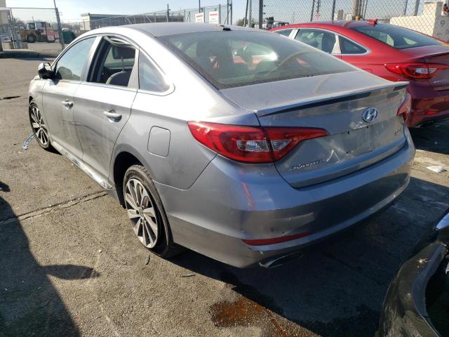 Photo 3 from auction – 2016 HYUNDAI SONATA SPO with VIN 5NPE34AF7GH373265