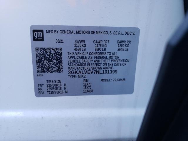 Photo 10 from auction – 2022 GMC TERRAIN SL with VIN 3GKALVEV7NL101399