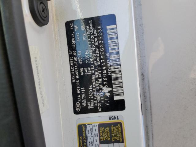 Photo 10 from auction – 2014 KIA OPTIMA LX with VIN 5XXGM4A79EG335236
