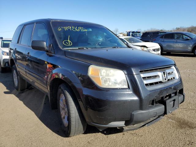 HONDA PILOT LX 2007 مع رقم تعريف المركبة 5FNYF18167B014887 - صورة من المزاد