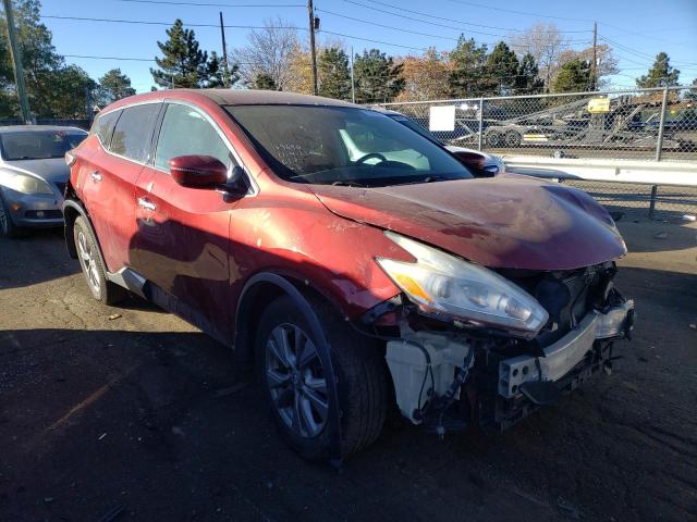 Photo 1 from auction – 2016 NISSAN MURANO S with VIN 5N1AZ2MH2GN107436