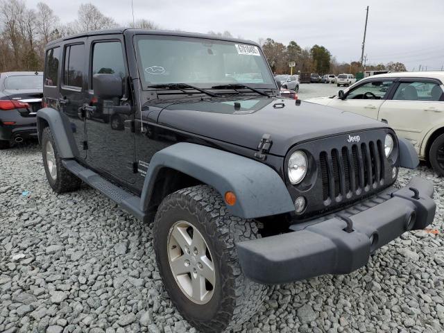 JEEP WRANGLER U 2015 with VIN 1C4BJWDG7FL604829 - Photo from auction