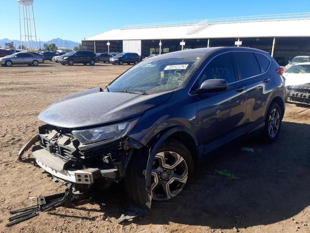 Photo 2 from auction – 2017 HONDA CR-V EXL with VIN 2HKRW2H87HH644735