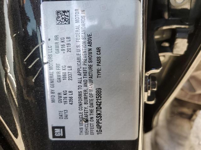 Photo 10 from auction – 2013 BUICK VERANO with VIN 1G4PP5SK7D4215889