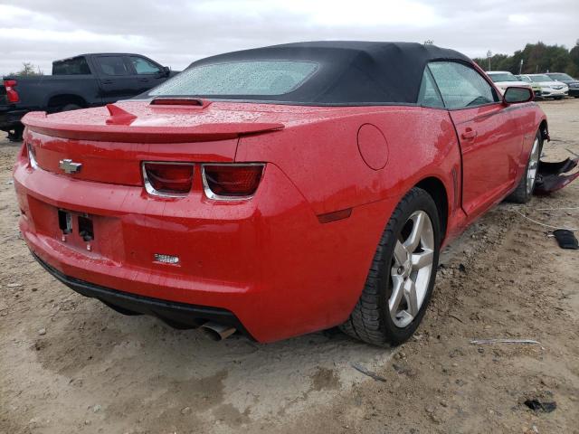 Photo 4 from auction – 2012 CHEVROLET CAMARO LT with VIN 2G1FB3D37C9154721