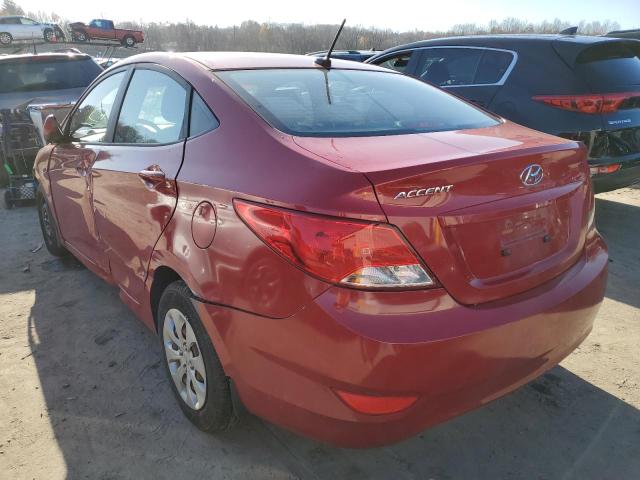 Photo 3 from auction – 2016 HYUNDAI ACCENT SE with VIN KMHCT4AE6GU152658