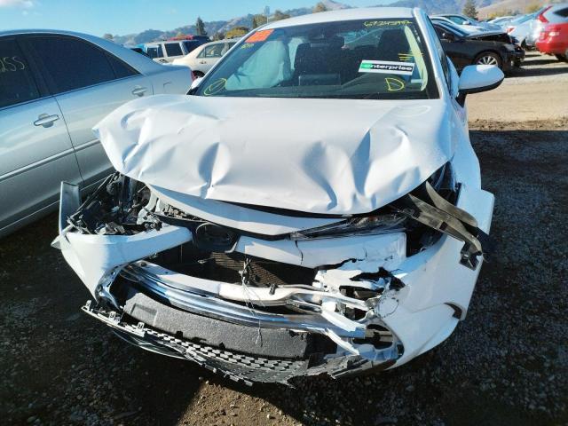 Photo 9 from auction – 2020 TOYOTA COROLLA LE with VIN 5YFEPRAEXLP120611