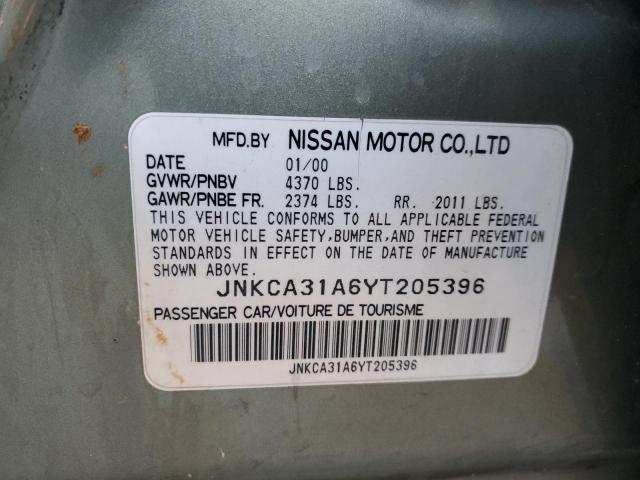 Photo 10 from auction – 2000 INFINITI I30 with VIN JNKCA31A6YT205396