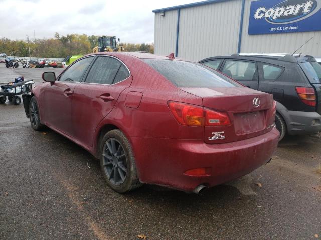 Photo 3 from auction – 2008 LEXUS IS 250 with VIN JTHCK262982020998