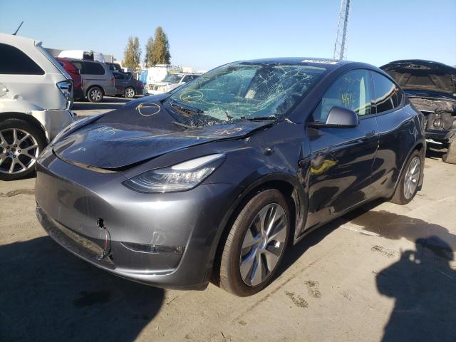 Photo 2 from auction – 2021 TESLA MODEL Y with VIN 5YJYGDEE0MF093488