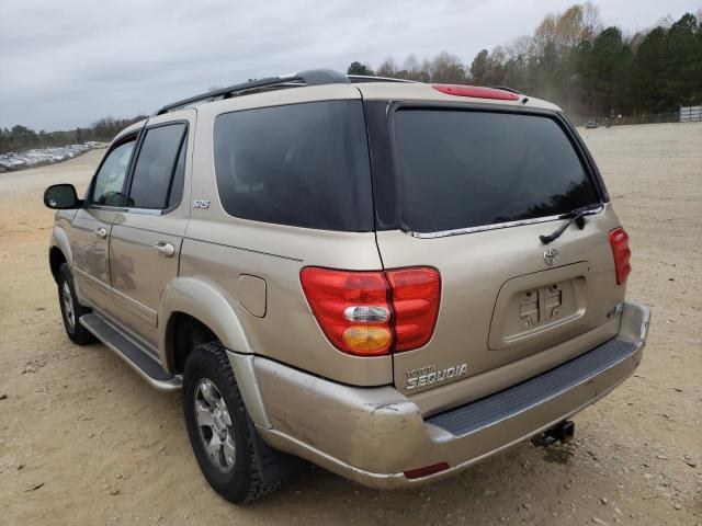 Photo 3 from auction – 2001 TOYOTA SEQUOIA SR with VIN 5TDZT34A81S017209