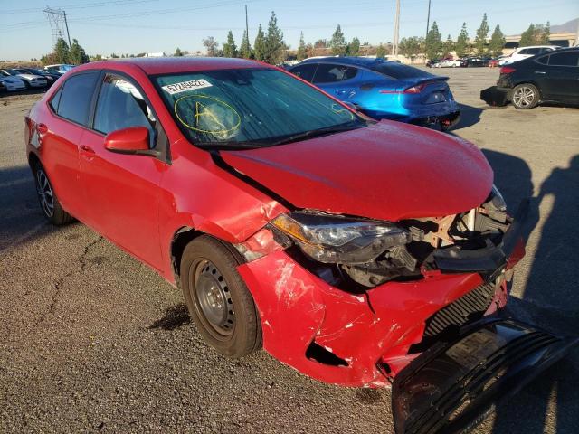 TOYOTA COROLLA L 2019 with VIN 5YFBURHE5KP856632 - Photo from auction