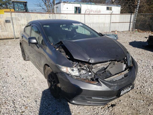 HONDA CIVIC LX 2013 with VIN 19XFB2F58DE060138 - Photo from auction