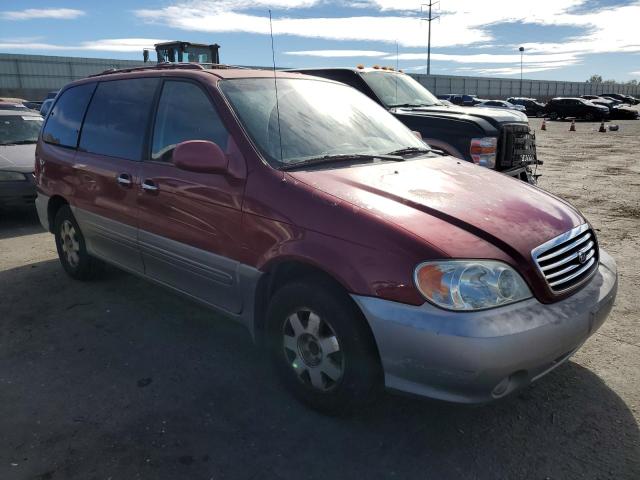 KIA SEDONA EX 2002 with VIN KNDUP131X26335709 - Photo from auction