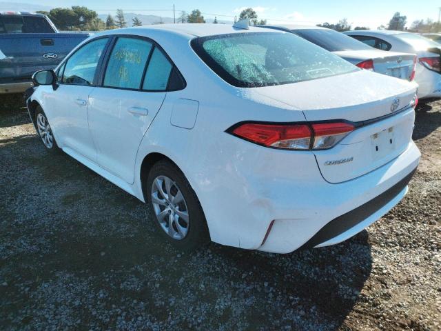 Photo 3 from auction – 2020 TOYOTA COROLLA LE with VIN 5YFEPRAEXLP120611