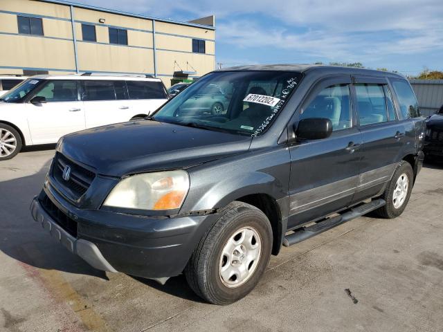 Photo 2 from auction – 2004 HONDA PILOT LX with VIN 2HKYF18174H582921