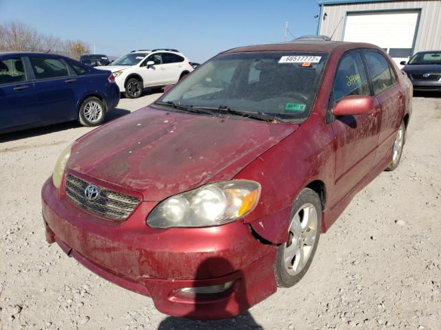 Photo 2 from auction – 2005 TOYOTA COROLLA XR with VIN 2T1BY30EX5C476977