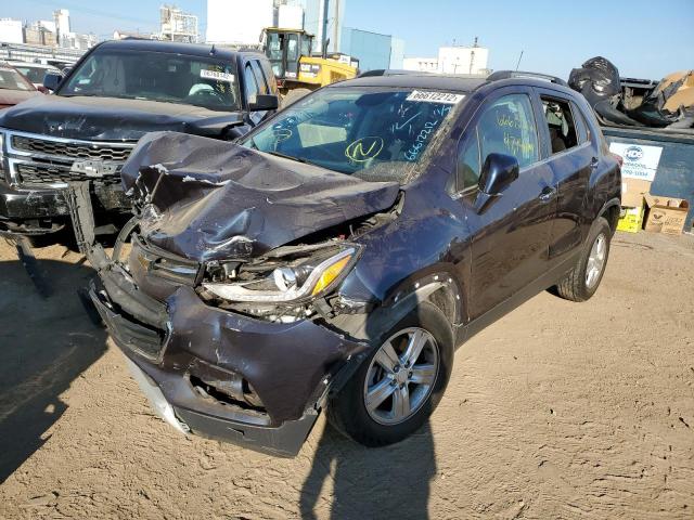 Photo 2 from auction – 2019 CHEVROLET TRAX 1LT with VIN 3GNCJLSB1KL223476