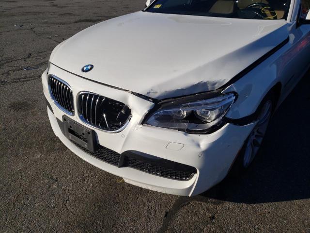Photo 9 from auction – 2015 BMW 750 LXI with VIN WBAYF8C53FD654304